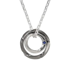 サファイア  誕生石 シルバー