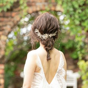 ヘッドドレス アンティーク 小枝アクセサリー