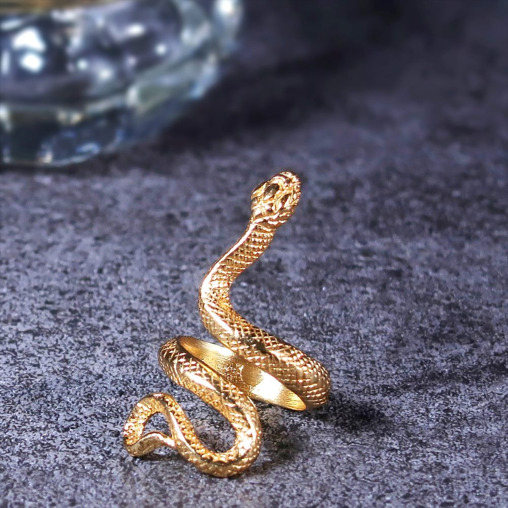 指輪 レディース 22金 アンティーク ゴールド