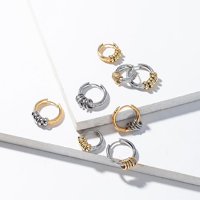 ピアス メンズ 片耳 ハワイアンジュエリー 金属アレルギー対応